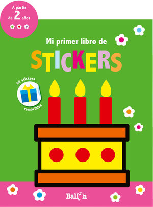 CUMPLEAÑOS MI PRIMER LIBRO DE STIKERS