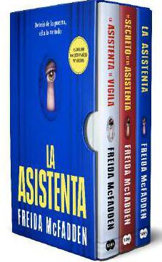 SERIE LA ASISTENTA (ESTUCHE CON: LA ASISTENTA  EL SECRETO DE LA ASISTENTA  LA ASISTENTA TE VIGILA)