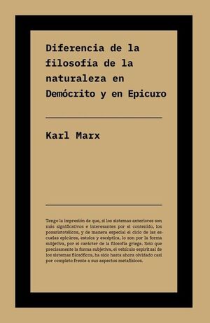 DIFERENCIA ENTRE LA FILOSOFIA DE LA NATURALEZA EN DEMOCRITO Y EN EPICURO