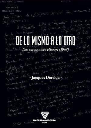 DE LO MISMO A LO OTRO